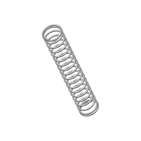 Approved Vendor Compression Spring, O= .296, L= 1.75, W= .025 G109974575